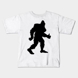 Bigfoot Silhouette Kids T-Shirt